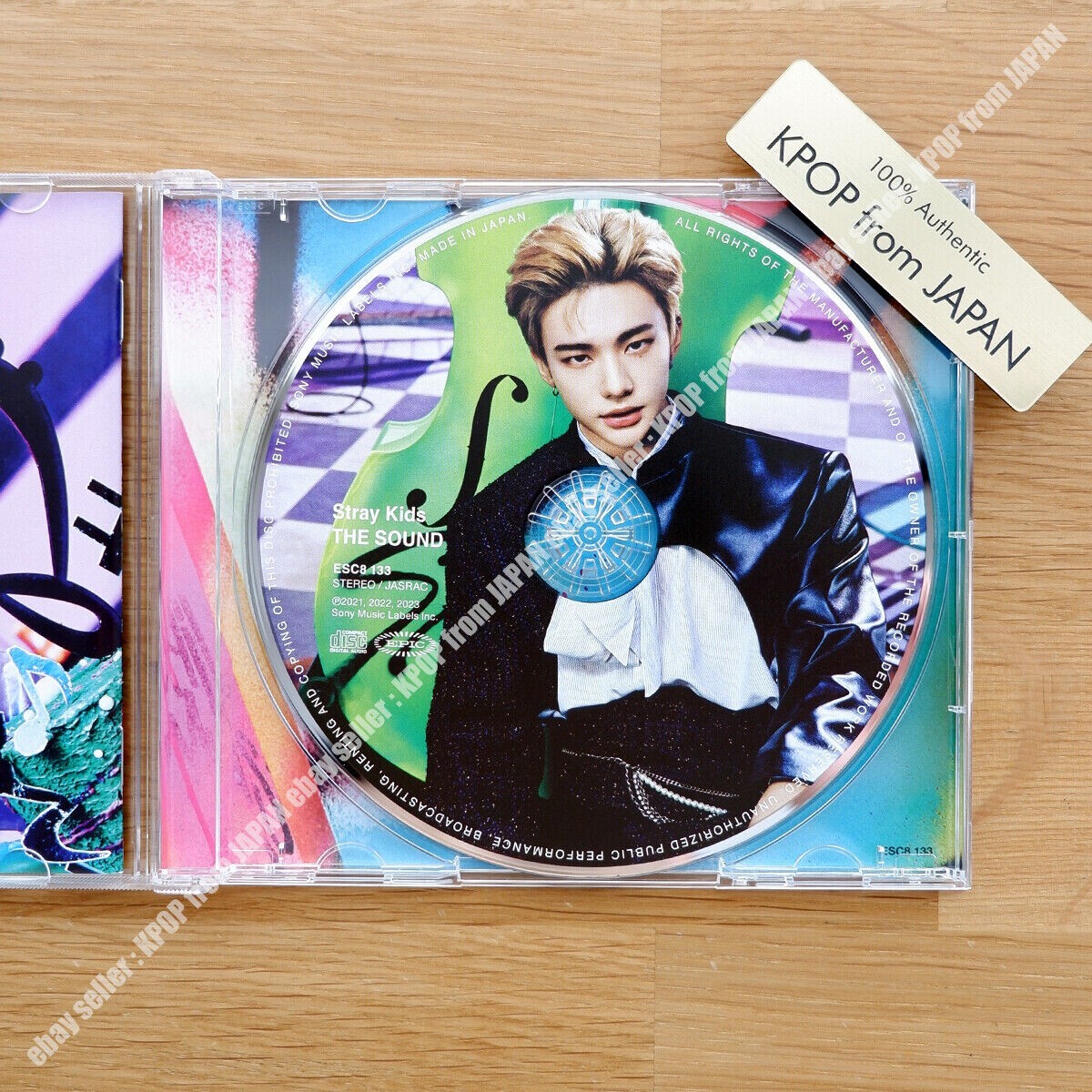 Hyunjin STRAY KIDS THE SOUND Solo CD + Official photocard photo