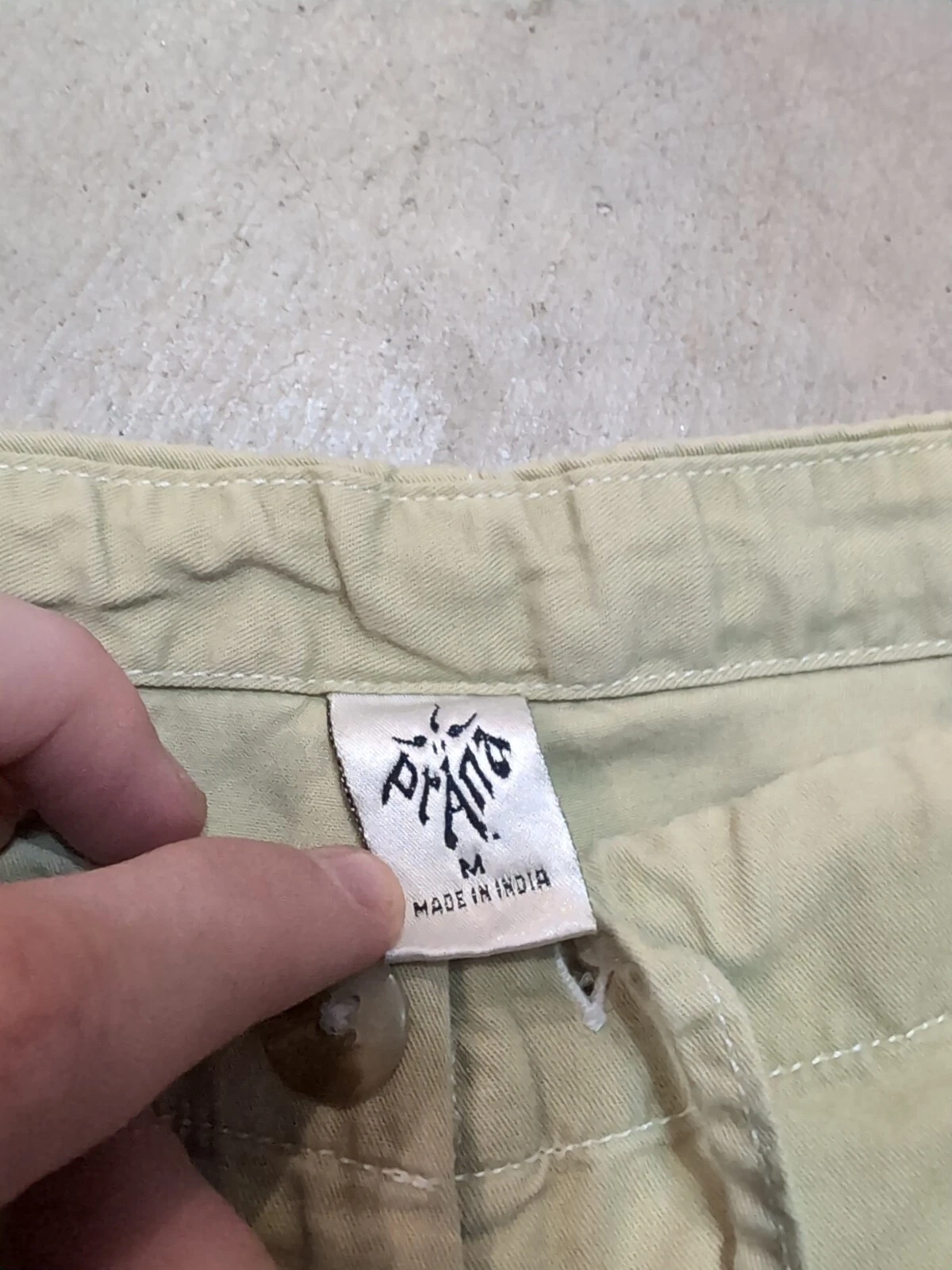 prana vtg m capris pants