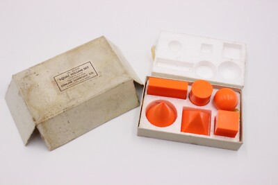 Edmund Scientific Co. True Equal Volume Geometric Solids Set # 60,250