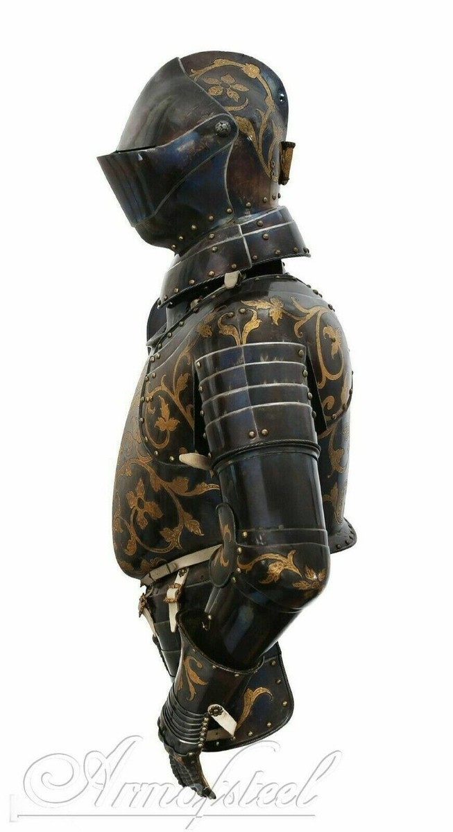 Armure De Compétition X-MAS Médiévale Demi-corps - Acier Fonctionnel Cosplay SCA