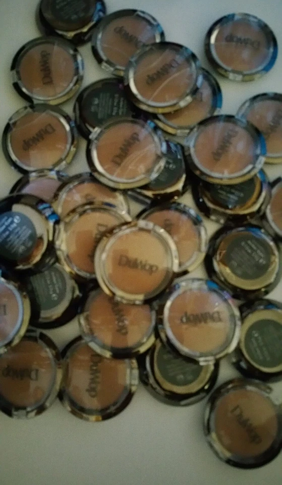 Hermosos ojos Duwop Deluxe ojos ámbar sombra de ojos individual bronce dorado brillo Foto 2 de 2