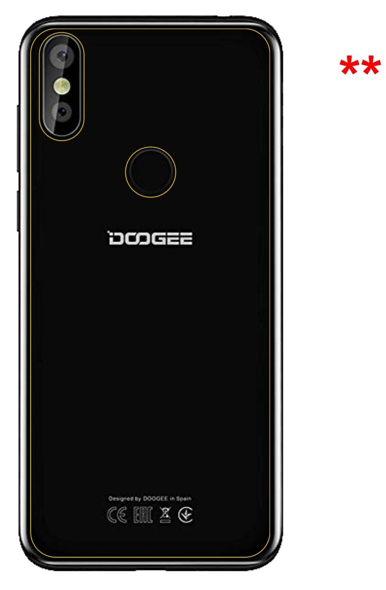 Pellicola Protettiva per Doogee Y8 posteriore Protezione Schermo Claro Display
