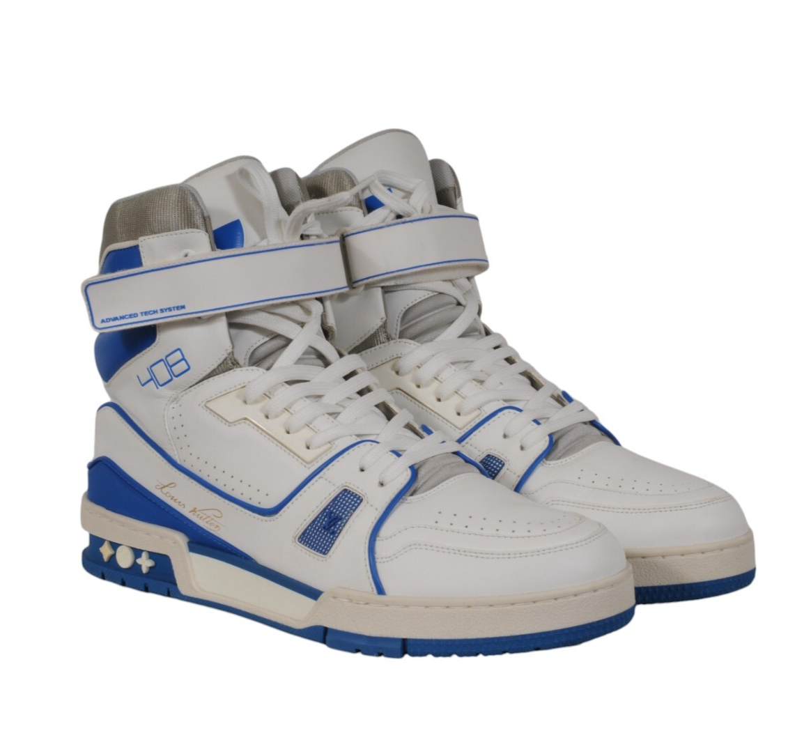 9.5 Men’s Louis Vuitton high top shoes. Louis Vuitton Suede Calfskin Mens LV Hiking Ankle Boots 9.5  main image 4