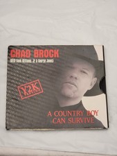 Chad Brock A Country Boy Can Survive CD V2K Version Hank Williams Jr George Jone