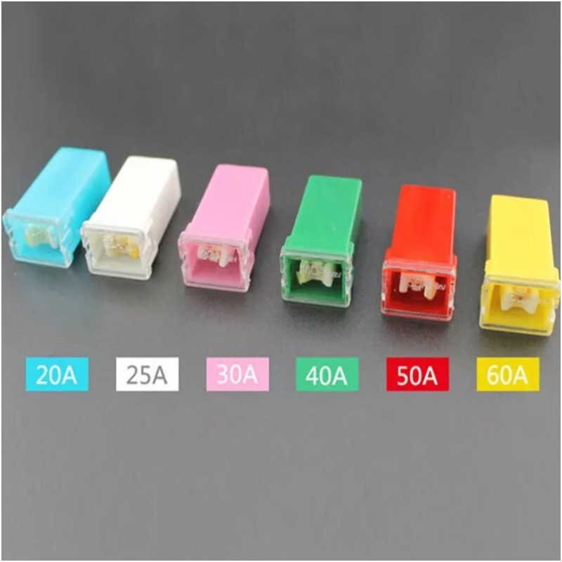 30PCS Car Fuses Assortment Kit 20A 25A 30A 40A 50A 60A for Pickup Truck SUV RV