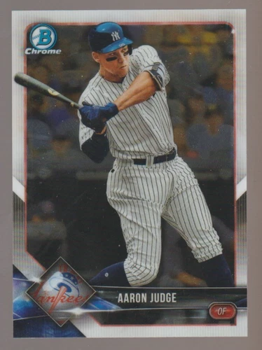 AARON JUDGE Yankees 2018 Bowman Chrome Baseball 100 2nd Year Card MVP Future HOF