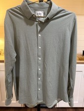 Men s Goodfellow Co Collared Long Sleeve Rugby Style Shirt Size Large