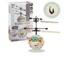 STAR WARS Mandalorian The Child Baby Yoda Motion Sensing Flying Helicopter New