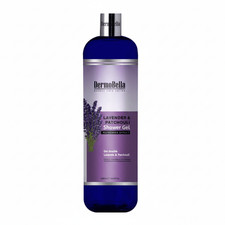 DERMOBELLA Lavender & Patchouli Shower Gel 700ml Body Wash Refresher Effect