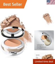 Perfecting Powder: Lightweight Foundation  Concealer for Oily to Dry Skin Types