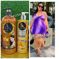 Sk duchess glow vitamin c Turmeric  Collagen scrub shower gel Spf 30, Lotion