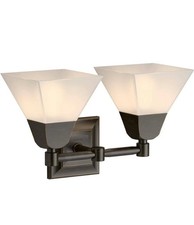 Kohler 23687-BA02-BZL  Memoirs 15" Wide 2 Light Vanity Light in Oil Rubbed