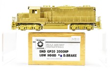 Ho Brass Oriental Limited Emd Gp20 2000 Hp Low Hood Wdynamic Brake Ho Brass Oriental Limited Emd Gp20 2000 Hp Low Hood Wdynamic Brake