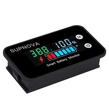 Multicolored Battery Monitor12v 24v 36v 48v 60v 72v Car Golf Cart