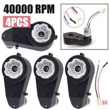4X UP 3/40000 RPM Electric Motor Gear Box For Children Kids Ride On Bike Car Toy