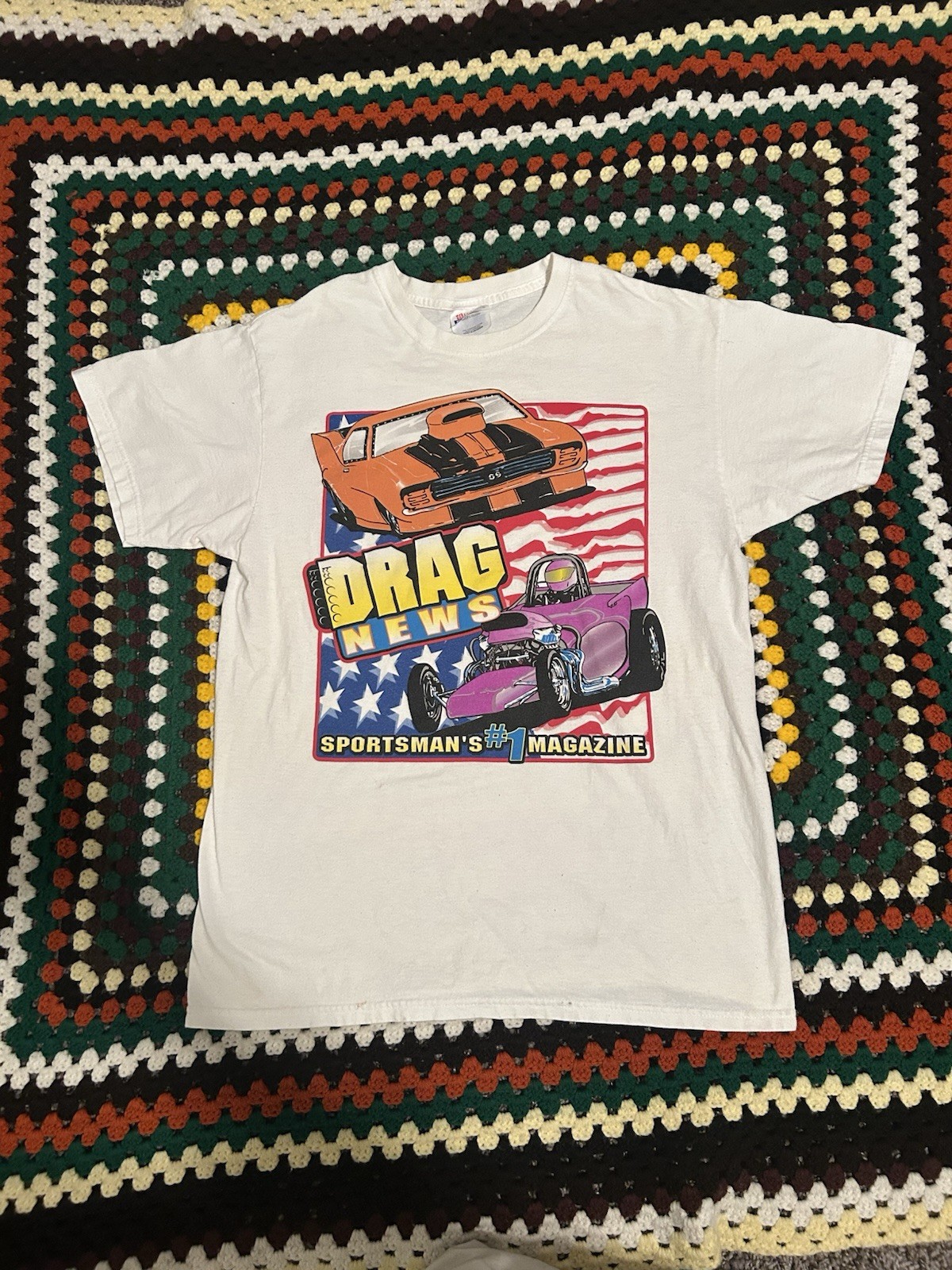 Vintage 1993 Nhra Winston Drag Racing Series T-Shirt Men's Medium