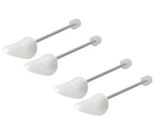 2 Pairs Adjustable Length Plastic Shoe Stretcher Shoe Stretcher Sc...