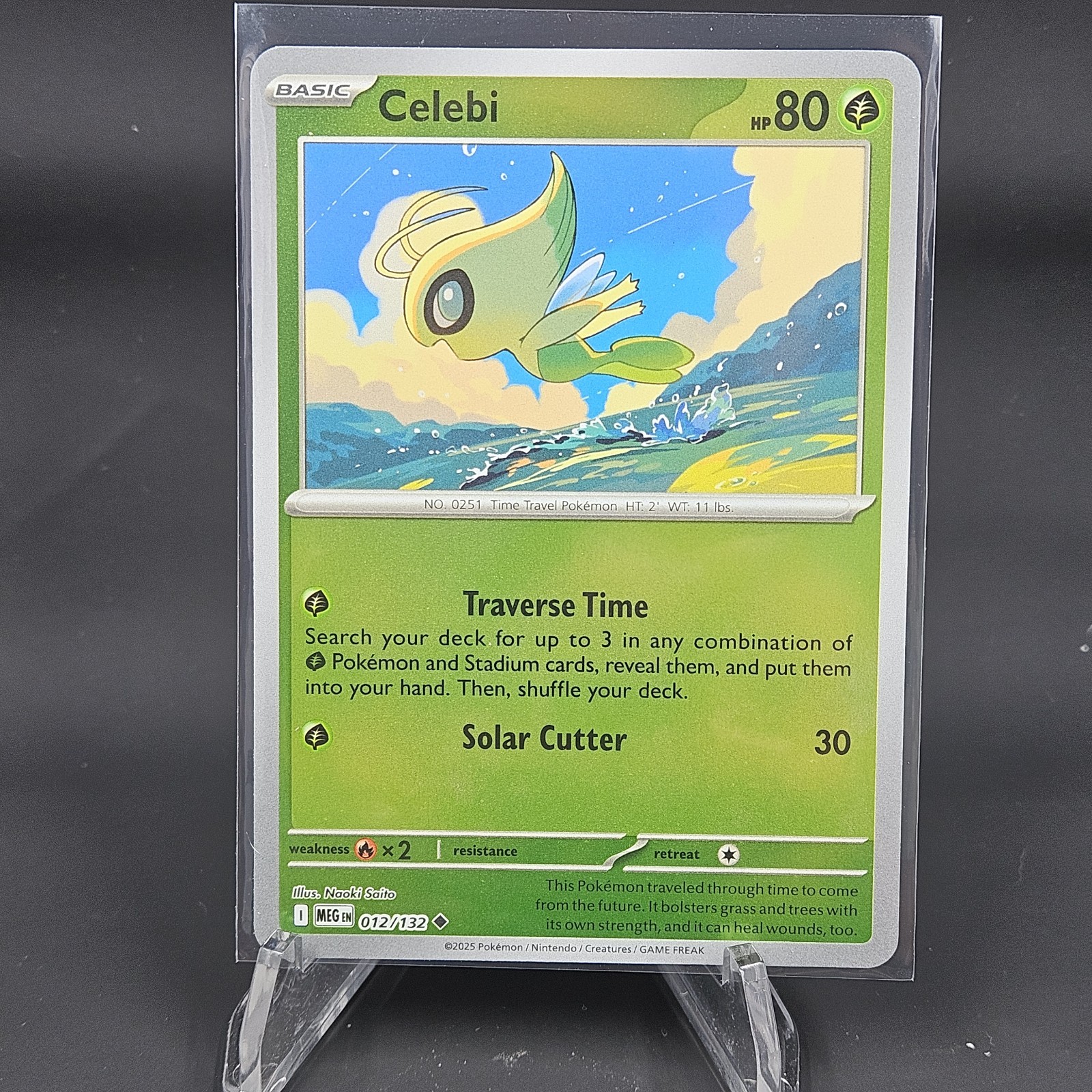Celebi 012/132 Me01: Mega Evolution Reverse Holo