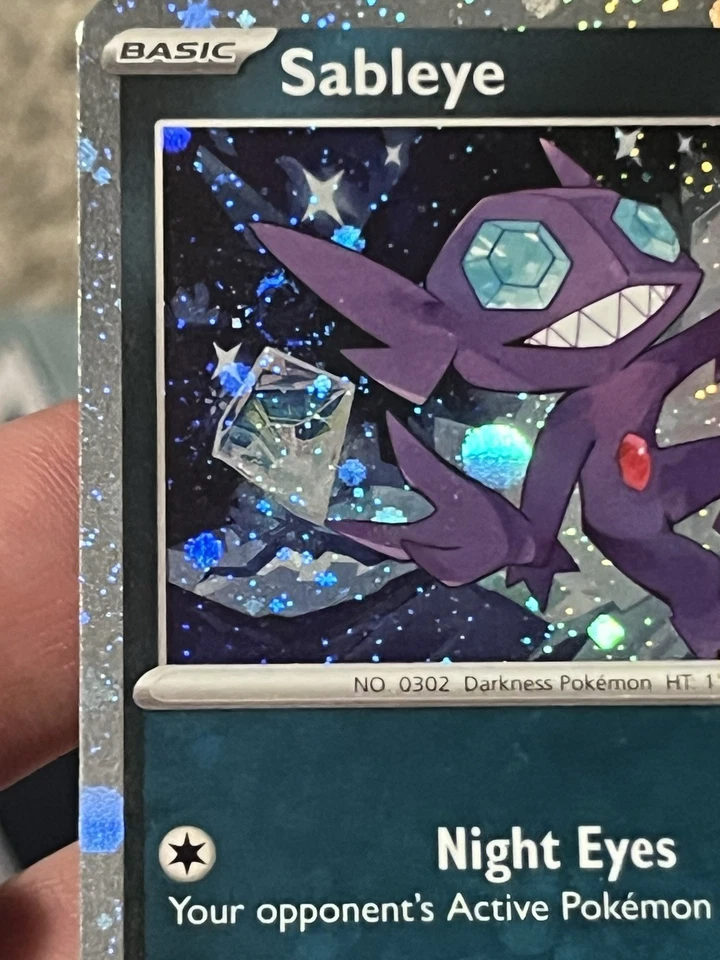 Sableye 136/193 Cosmos Promo Holo Rare SV Paldea Evolved NM Pokemon TCG SWIRL 🍥 - Image 2 of 4