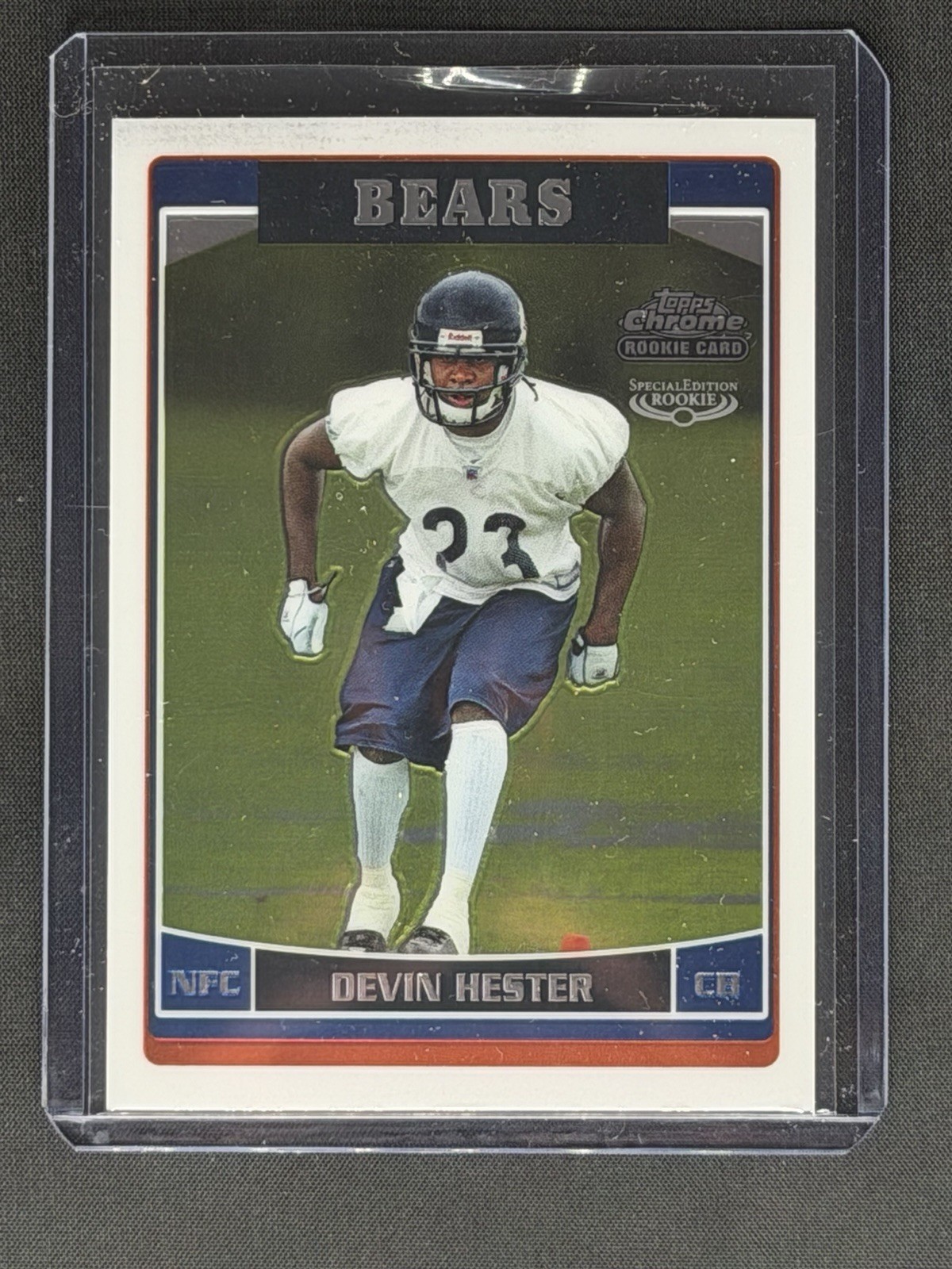 Devin Hester Topps Chrome #252 Special Edition