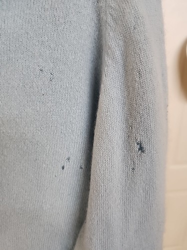 VTG DAVID GOODSTEIN HOUSE OF HARTWIG WOMEN'S CASHMERE SWEATER..LARGE ** - Picture 6 of 8
