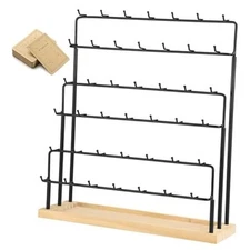 Jewelry Display for Vendors 6 Tiers 42 Holes Earring Display Stands for 