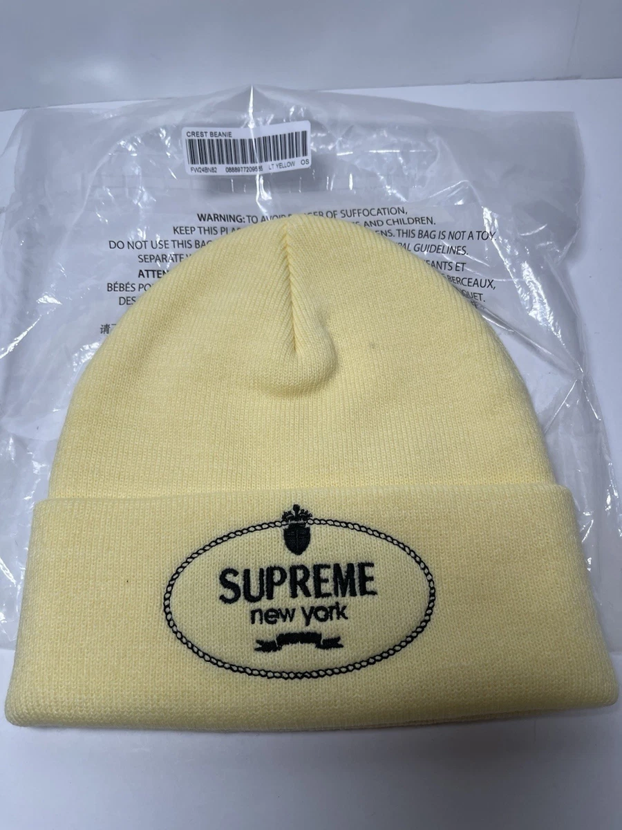 Supreme Beanie Yellow Hats for Men for sale | eBay