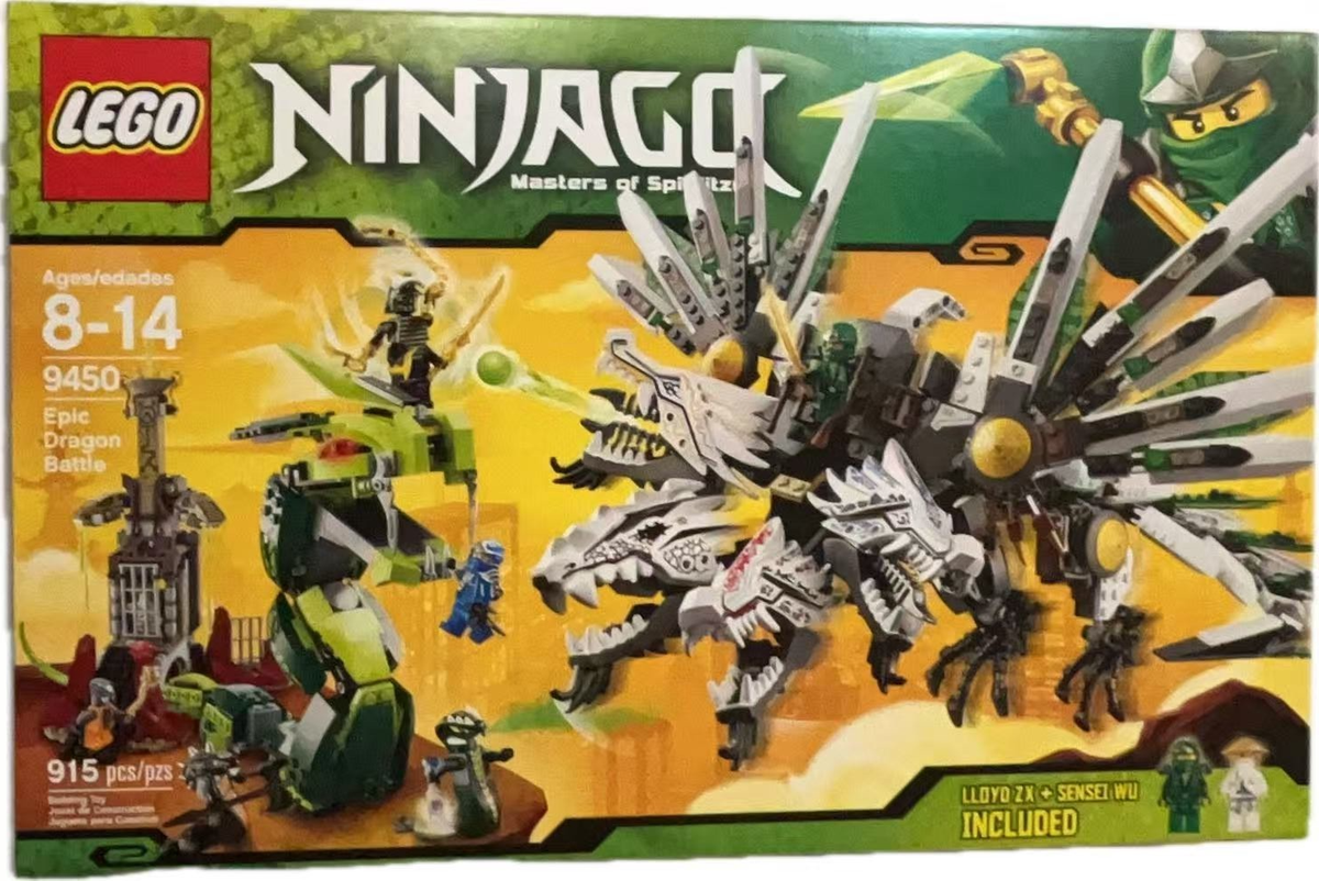 LEGO 9450 NINJAGO EPIC DRAGON BATTLE NEW! Slight Box Damage | eBay