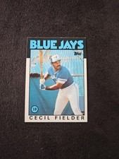 ⚾1986 Topps #386 Cecil Fielder Rookie Card RC⚾Near Mint or Better⚾. rookie card picture