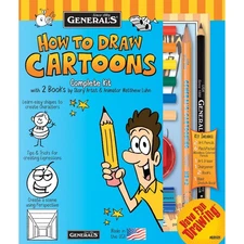 General Pencil 69101 How To Draw Cartoons! Kit-