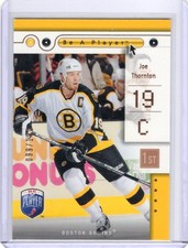 2005 UPPER DECK BE A PLAYER GOLD BASE JOE THORNTON 99/100