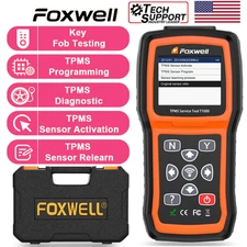 Foxwell T1000 TPMS Relearn Activation Tire Pressure Sensor Programming Reset 
