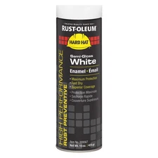 RUST-OLEUM 209567 Rust Preventative Spray Paint,White,15oz 4CY48