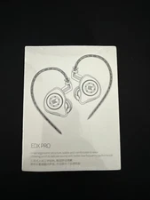 KZ EDX Pro in-Ear Stage Monitor Headphone Dual Magnetic Dynamic Unit Earphone