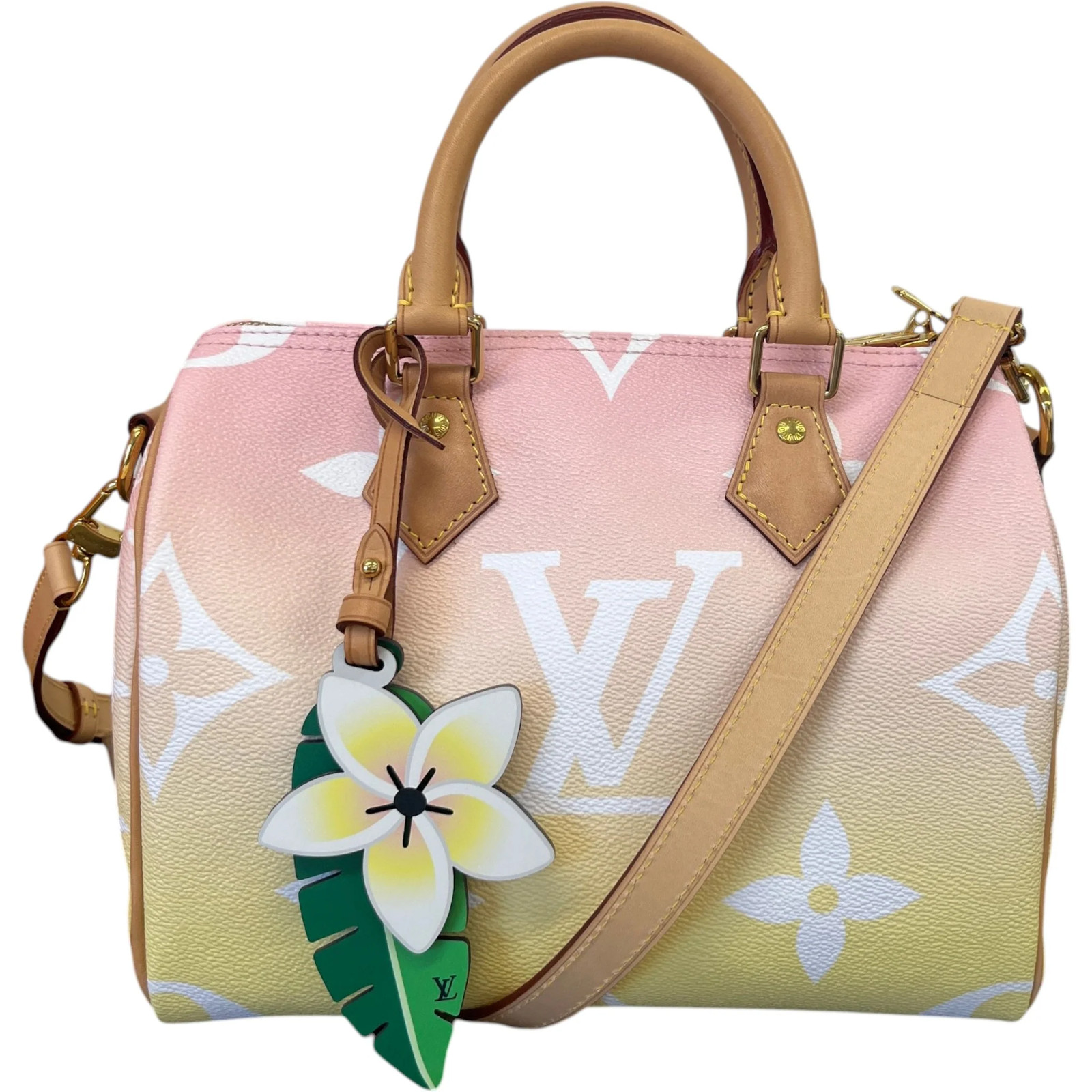 Louis Vuitton Women's Speedy Bandouliere 25 By The Pool Handbag Pink