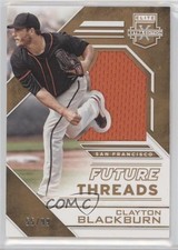 2016 Panini Elite Extra Edition Holo Gold 55/99 Clayton Blackburn #FTSA-CB 1i1