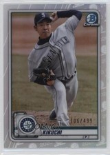 2020 Bowman Chrome Refractor 106/499 Yusei Kikuchi #39 z6b