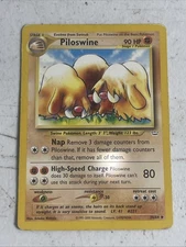 Piloswine 36/64 Neo Revelation Pokemon Card Unlimited Mp