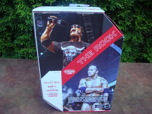 WWE The Rock Ultimate Edition Poseable Figure Playset by Mattel (2024) NEU - Bild 8 von 10