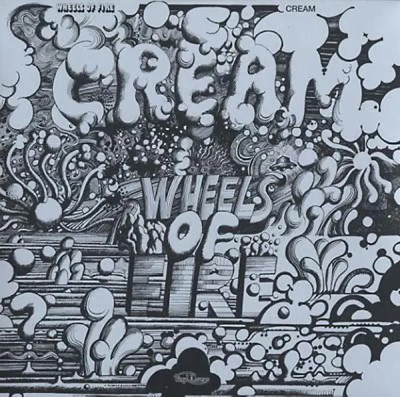 LP Cream Wheels Of Fire WHITE VINYL, RUSSIAN PRESSING NEAR MINT Vinyl Lovers