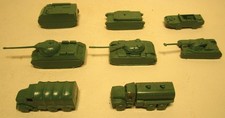 Vintage MPC Mini Army Vehicle Lot 3 8