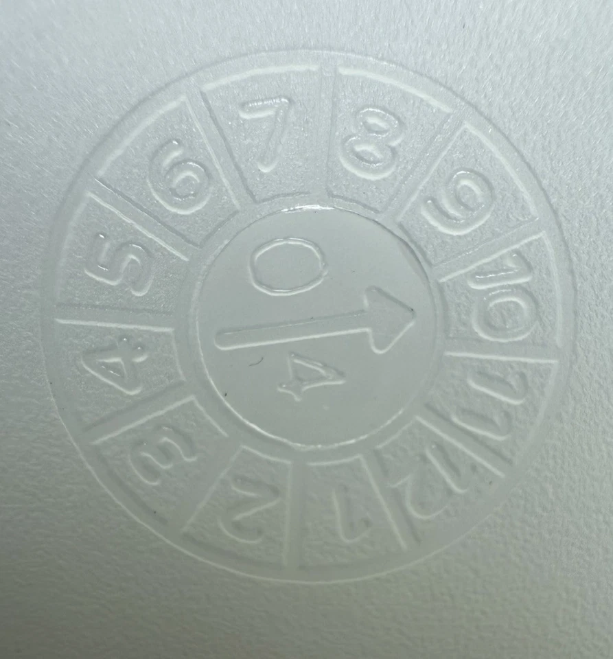 IKEA Plástico Blanco Transparente Cuenco 15603 Tapas Diseño Sue Pryke JUEGO DE CINCO (5) Suecia Foto 4 de 4