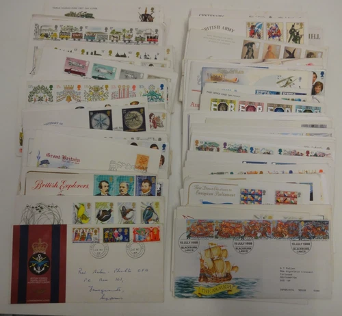 Job Lot of 100 GB Stamp First Day Covers FDC #4 C35