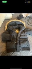 Boys Superdry Parker Jacket Age 8 Years Old Navy Blue Good Condition