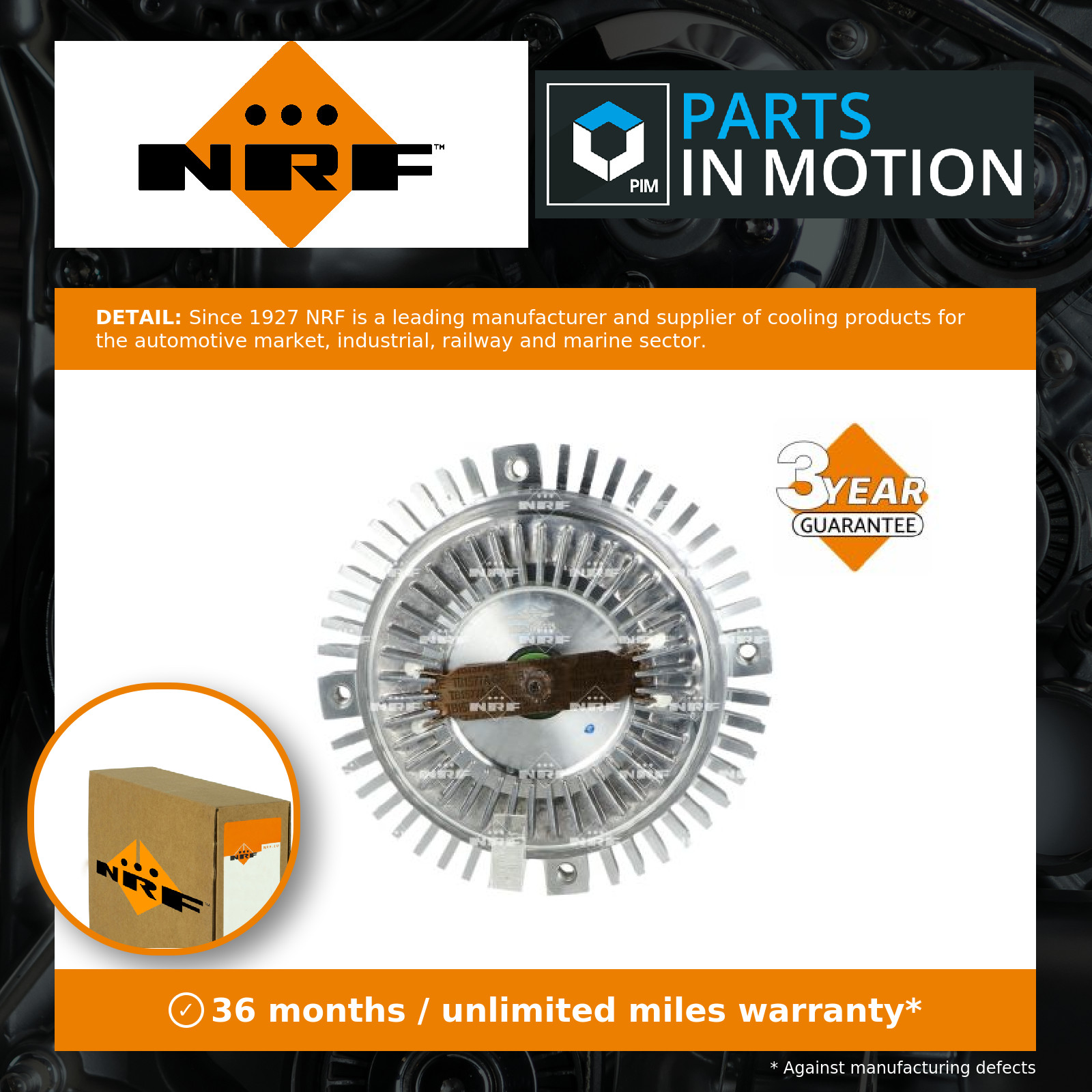 NRF-OE 49567 Clutch, radiator fan for BMW - Image 6