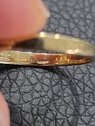 14k Yellow Gold Pearl Ruby Diamond Ring 3.64 g Size 9 — photo 6
