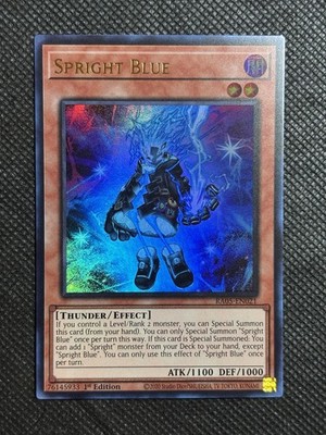 YuGiOh! - Spright Blue RA05-EN021 Ultra Rare 1st Edition Near Near