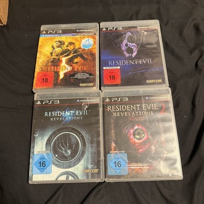 PS3 Konvolut Resident Evil Bundle Lot