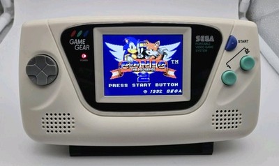 SEGA Game Gear Modded - IPS Screen, Recapped, USBC Power