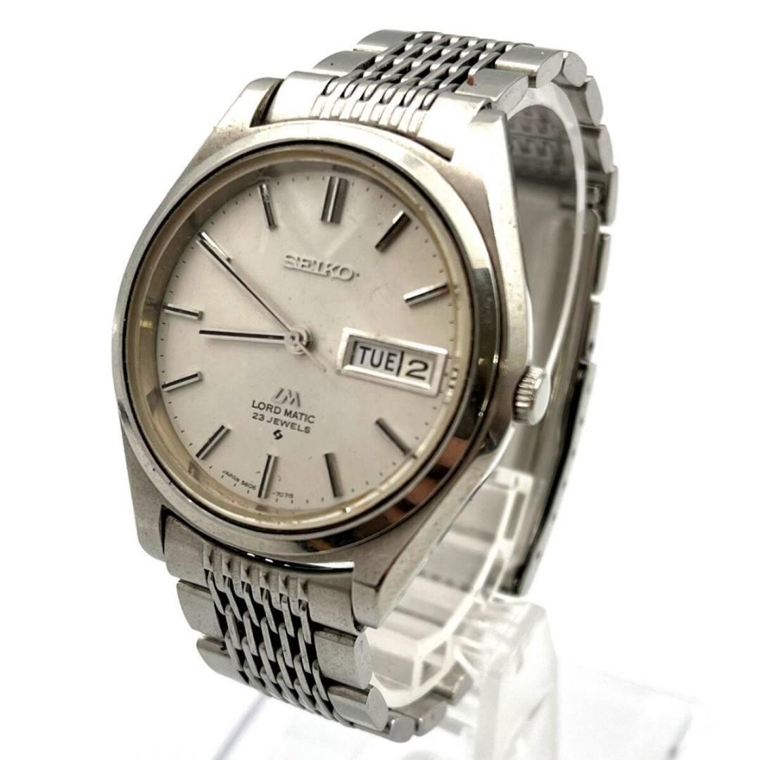 SEIKO LORD MATIC 5606-7070 Vintage Stainless Steel Water Resistant Men's Watch